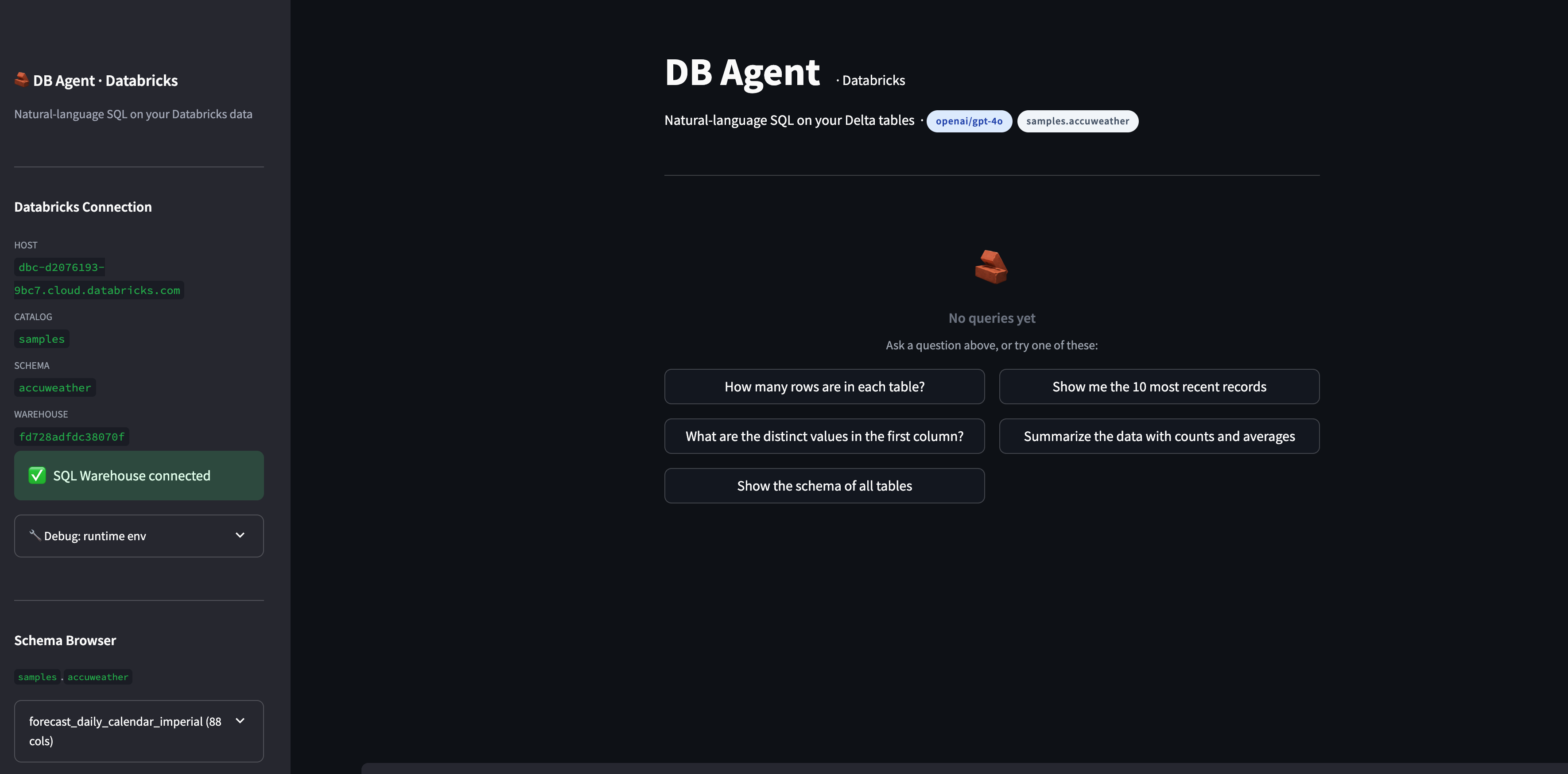 Building a Text-to-SQL AI Agent on Databricks: A Beginner's Field Guide (With Real Bootcamp Lessons)